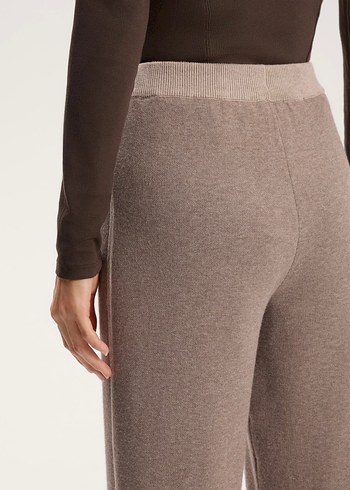 Gri Kadın Midi Kumaş Pantolon - Görsel 5