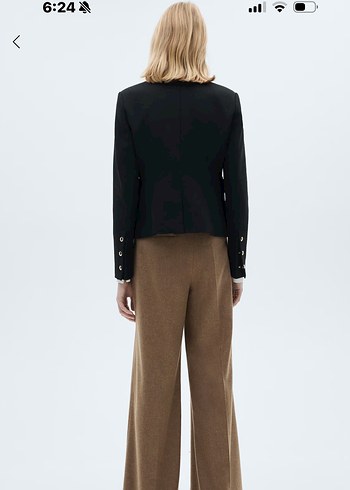 CEPLI VE DÜĞME DETAYLI CEKET - Görsel 4