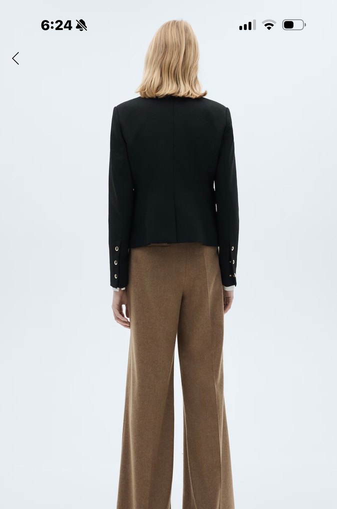 CEPLI VE DÜĞME DETAYLI CEKET - Görsel 4