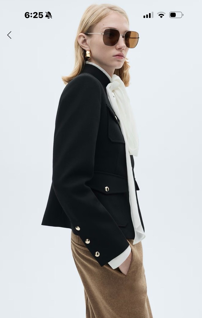 CEPLI VE DÜĞME DETAYLI CEKET - Görsel 5