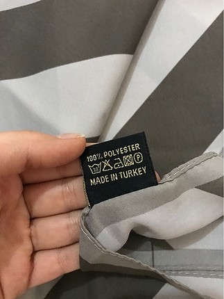 Beden Çizgili şal