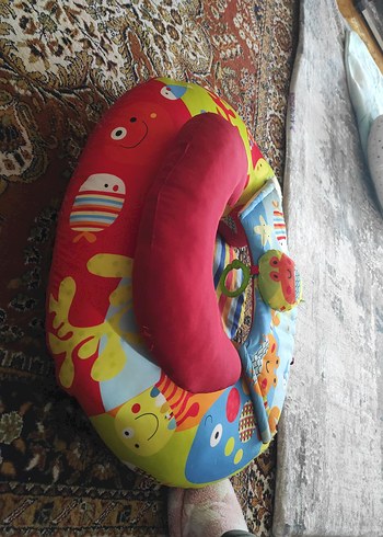 Renkli Desenli oturma minderi - Görsel 3