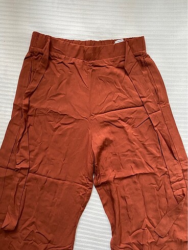 Turuncu havuç paça pantolon