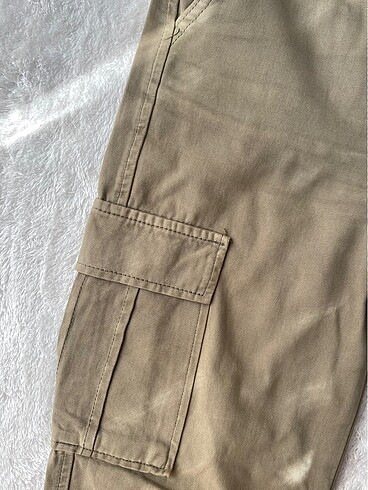 Stradivarius Yeşil kargo pantolon