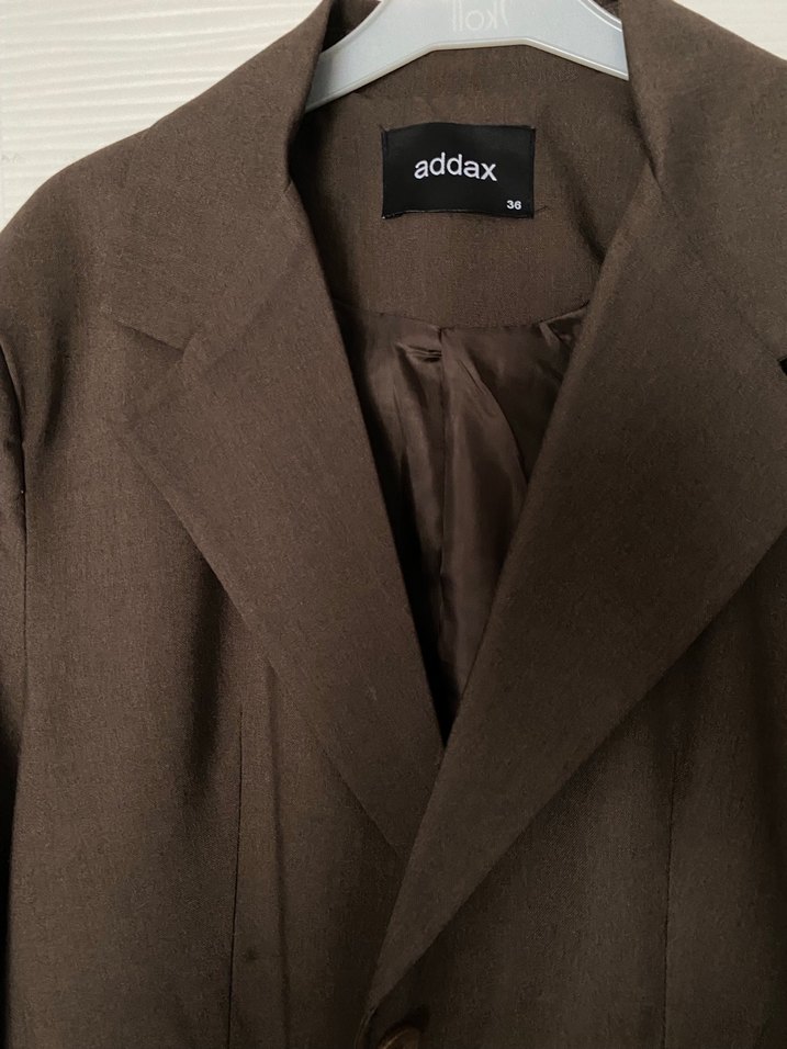 Kadın Kahverengi Blazer Ceket - Görsel 2