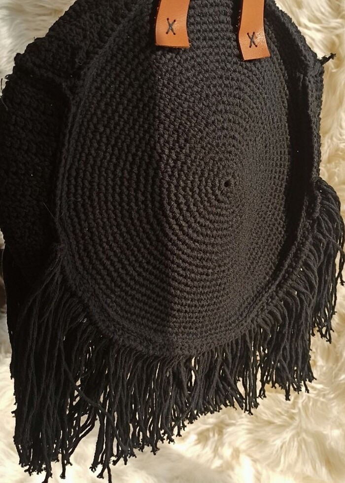 Örgü çanta  - Görsel 2