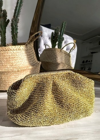 Örgü Kadın Clutch Çanta - Görsel 4