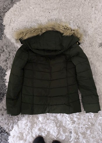 Kadın Kürklü Kış Montu - Görsel 5