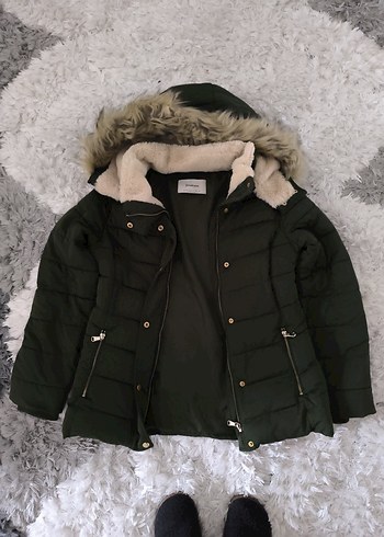 Kadın Kürklü Kış Montu - Görsel 3