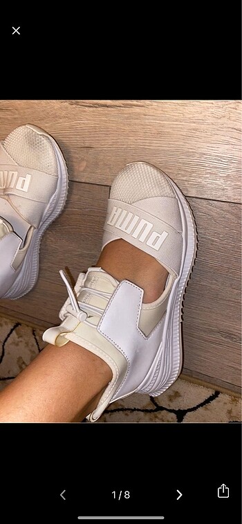 Puma beyaz ayakkabı