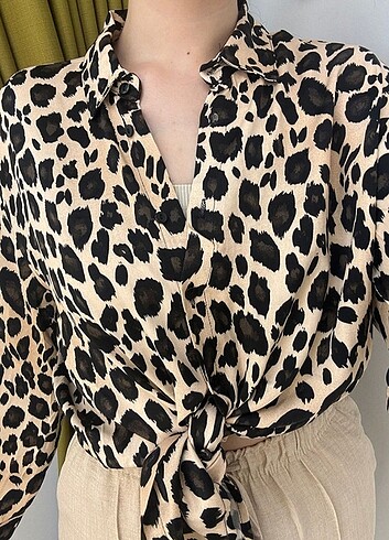 Leopar gömlek