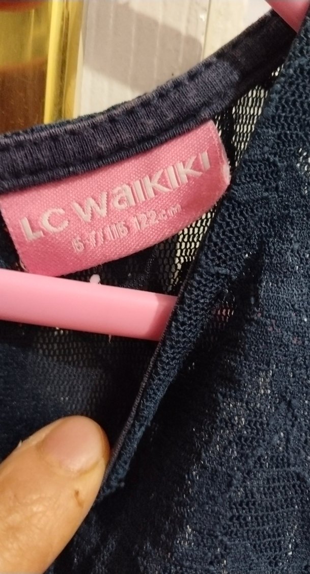 Çiçek Desenli Fırfırlı Kız Elbisesi - Görsel 2