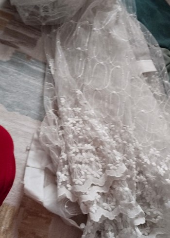 Bohem Beyaz Dantel Perde - Görsel 4