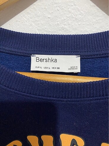 l Beden lacivert Renk bershka sweatshirt