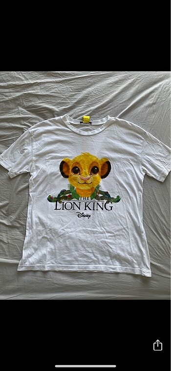 zara disney lion king aslan kral tshirt