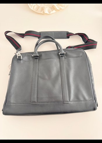 zara Klasik Siyah leptop Evrak Çantası hiç kullanılmadı sıfır - Görsel 2