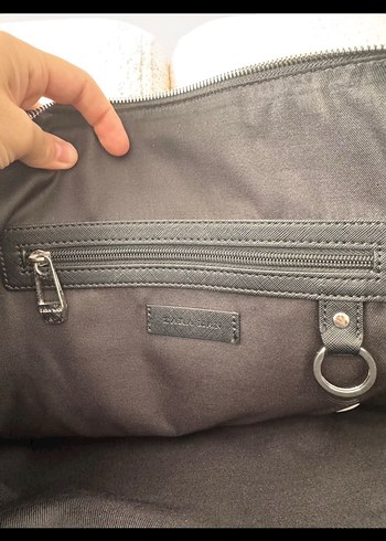 zara Klasik Siyah leptop Evrak Çantası hiç kullanılmadı sıfır - Görsel 4