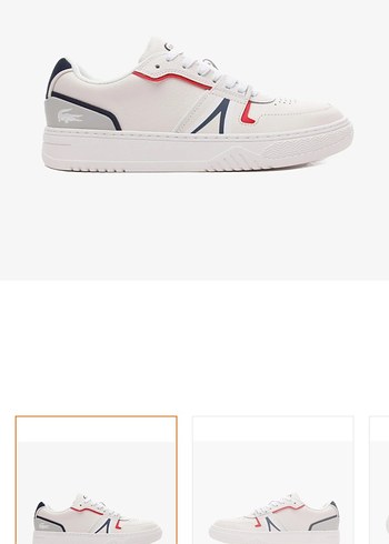 Lacoste Erkek Beyaz Sneaker Velcro Detaylı - Görsel 6