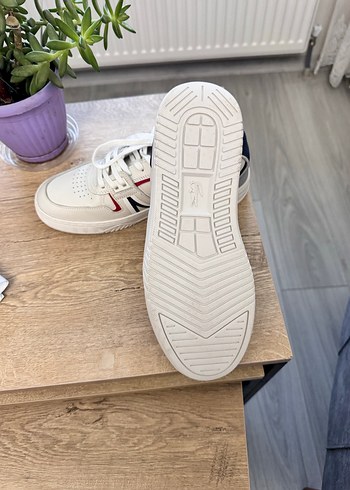 Lacoste Erkek Beyaz Sneaker Velcro Detaylı - Görsel 2