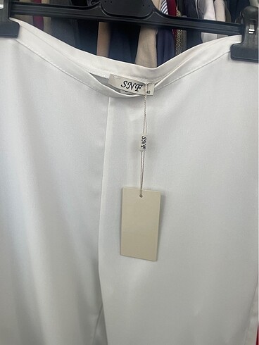 Zara Beyaz Pantalon