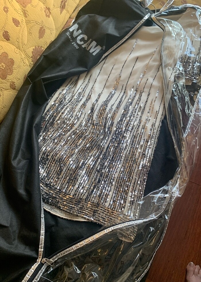 Şık abiye elbise - Görsel 3