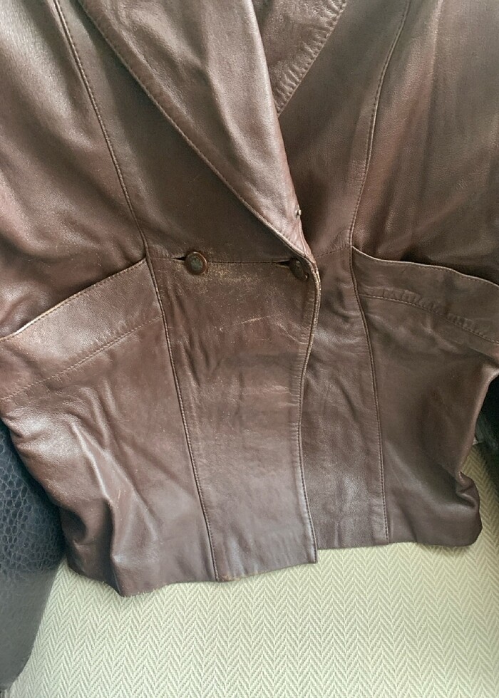 Deri mont veya ceket ne derseniz - Görsel 2