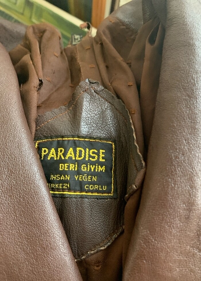 Deri mont veya ceket ne derseniz - Görsel 4