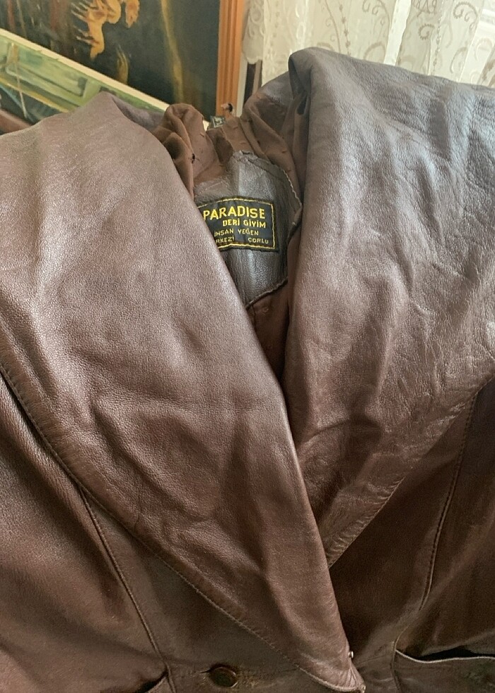 Deri mont veya ceket ne derseniz - Görsel 3