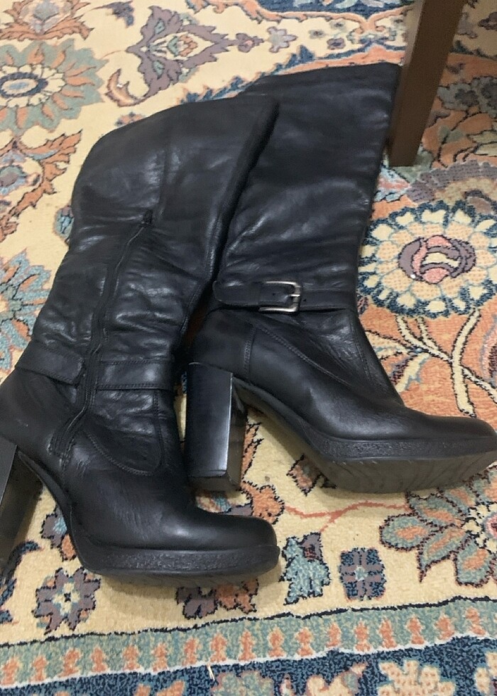 Gerçek deri çizme - Görsel 2