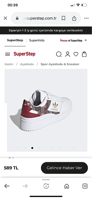 Adidas spor ayakkabı bold serisi 39 numara - Görsel 8