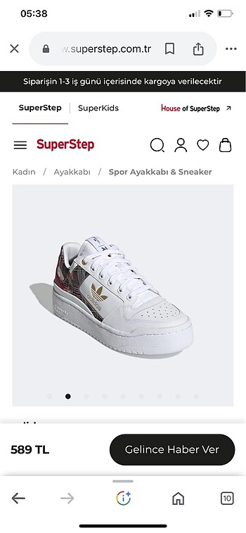 Adidas spor ayakkabı bold serisi 39 numara - Görsel 9