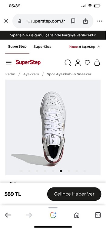 Adidas spor ayakkabı bold serisi 39 numara - Görsel 11