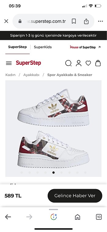 Adidas spor ayakkabı bold serisi 39 numara - Görsel 10