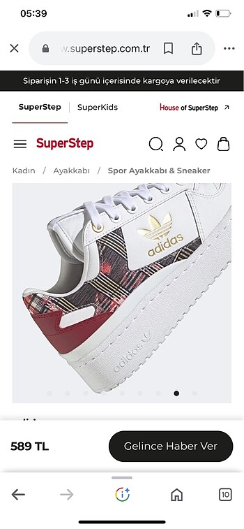 Adidas spor ayakkabı bold serisi 39 numara - Görsel 12