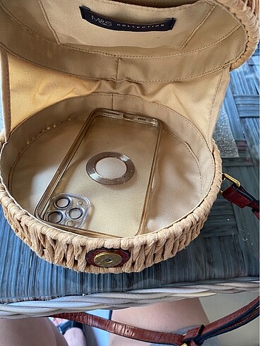 Mango zara hasır çanta Marks & Spencer hasır çanta - Görsel 8