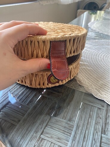 Mango zara hasır çanta Marks & Spencer hasır çanta - Görsel 11