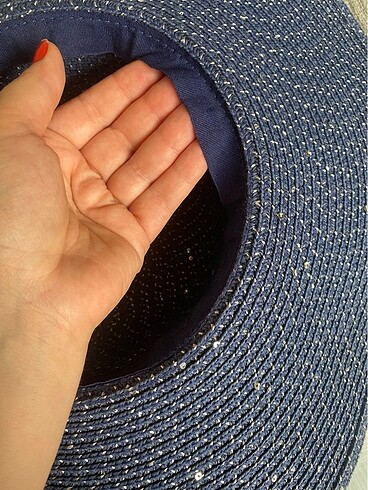 Afrodit hasır şapka zara mango stradivarius bershka polo garage - Görsel 8