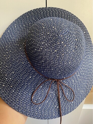 Afrodit hasır şapka zara mango stradivarius bershka polo garage - Görsel 12