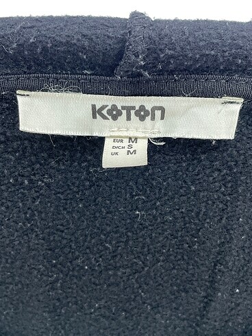 m Beden siyah Renk Koton Sweatshirt %70 İndirimli.
