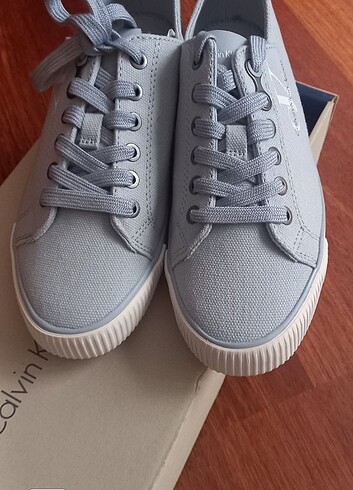 Calvin Klein Canvas kumaş spor ayakkabısı 