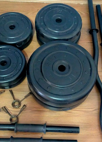 Fitset 48Kg Z barlı Ağırlık Seti
