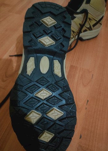 Bej Yılan Desenli Bağcıklı Erkek Outdoor Ayakkabı - Görsel 3