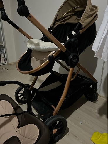 Diğer Beden camel Renk Bebek arabası ve puset