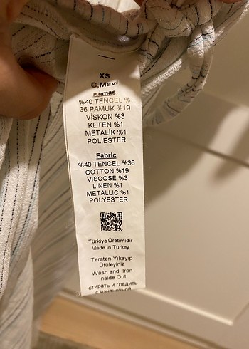 adL Bohem Uzun Kollu Keten Gömlek - Görsel 5