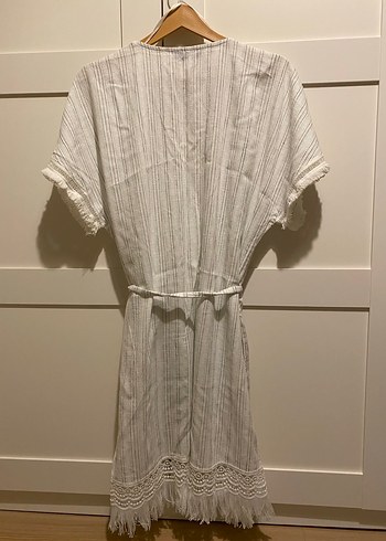 adL Bohem Uzun Kollu Keten Gömlek - Görsel 7