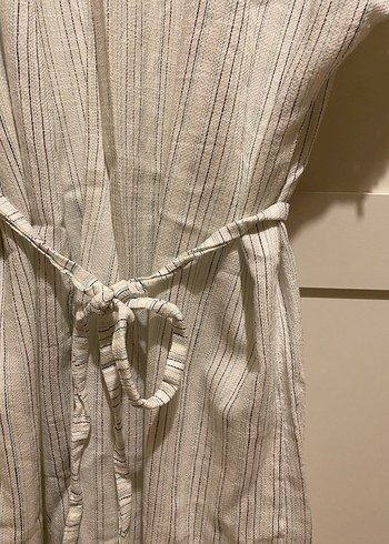 adL Bohem Uzun Kollu Keten Gömlek - Görsel 4