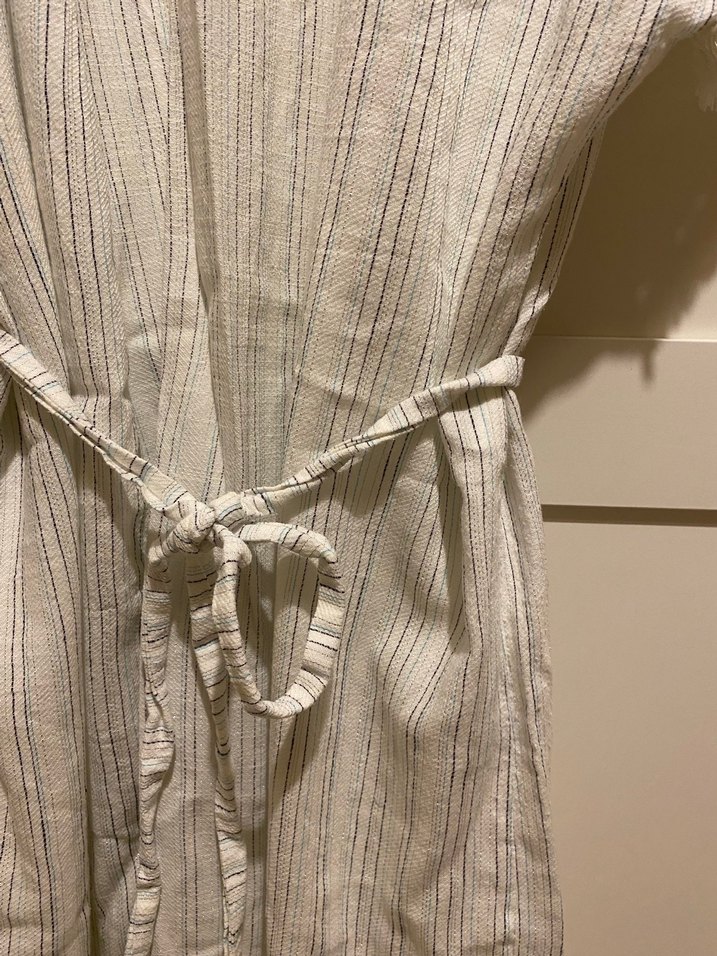 adL Bohem Uzun Kollu Keten Gömlek - Görsel 4