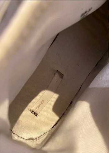 Beyaz Bağcıklı Spor Ayakkabı - Görsel 9