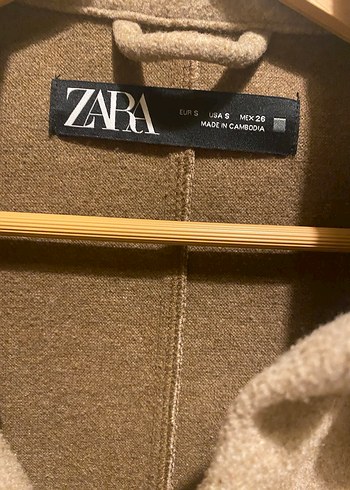 Zara Midi Kadın Kaban - Görsel 4