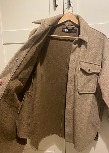 Zara Midi Kadın Kaban - Görsel 6